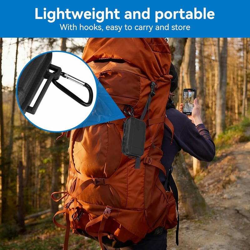 Frdhee Water Proof Storage Case, Small Outdoor Storage Box Outdoor Survival Dry Box Case Airtight Carry Container for Small Tools Phone Keys - Image 4